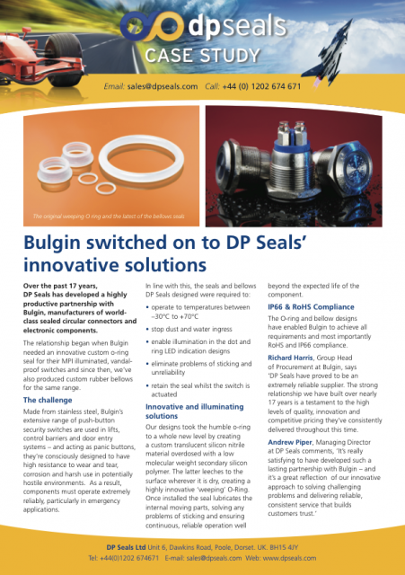 Bulgin case study