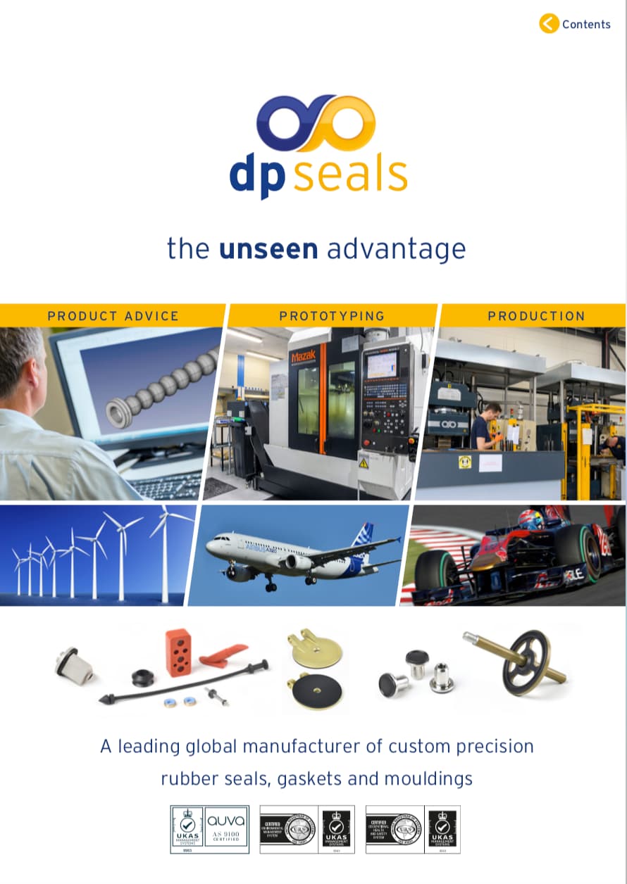 DP Seals Company Brochure Cover